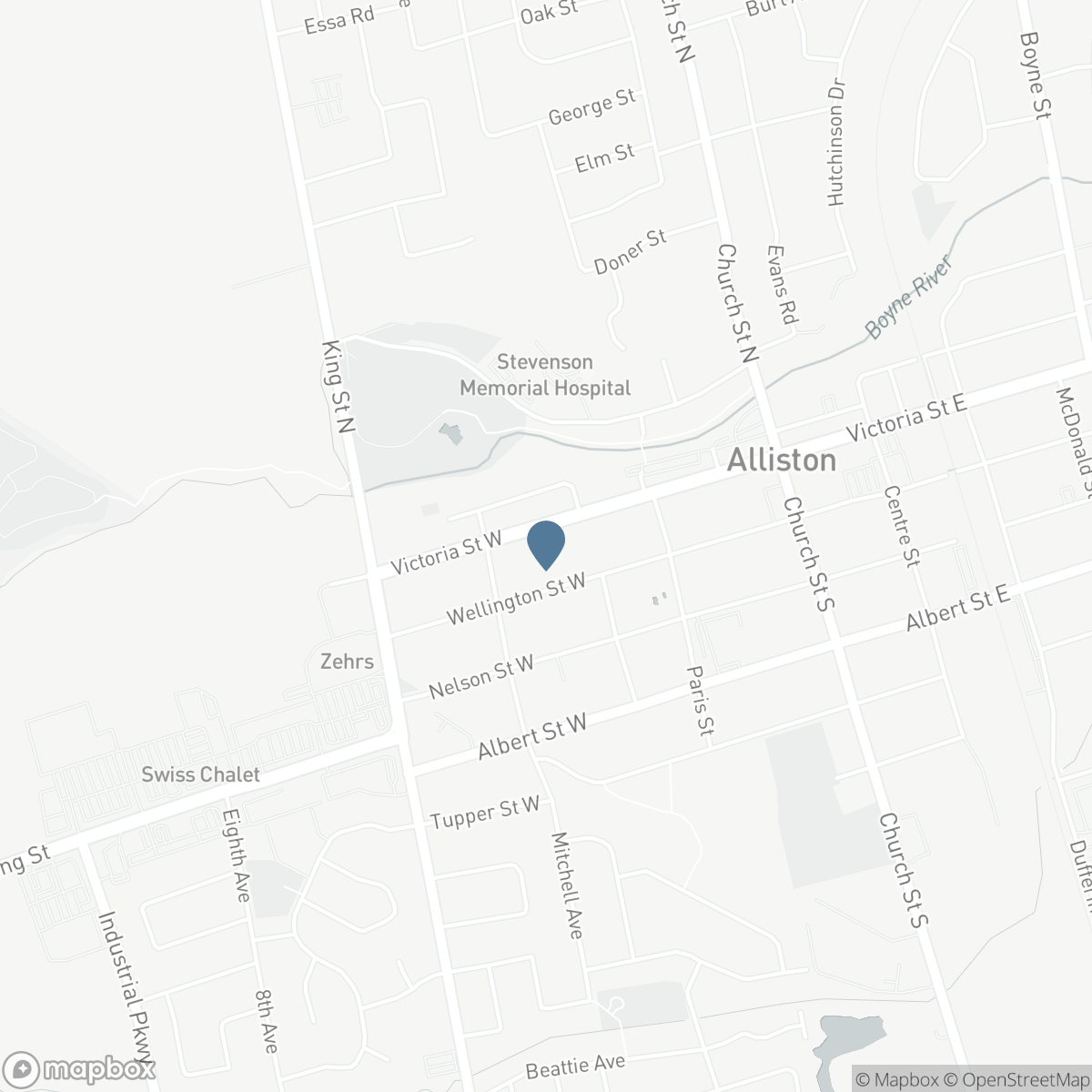 149 VICTORIA STREET W, Alliston, Ontario L9R 1H8